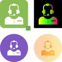 Customer Service Icon Design vector