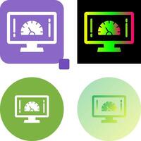 Speed Test Icon Design vector