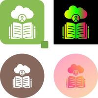 Book Icon Design vector