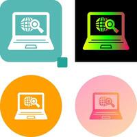 Explore Icon Design vector