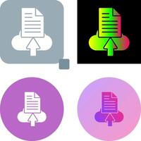 File Upload Icon Design vector