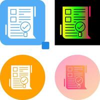 SEO Audit Icon Design vector