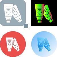 Paint Tube Icon Design vector