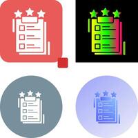 Project Features Icon Design vector