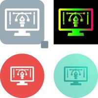 Elearning Icon Design vector