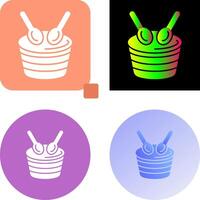 Drum Icon Design vector