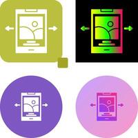 Swipe Icon Design vector