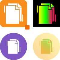 Copy Icon Design vector