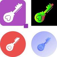 Key Icon Design vector