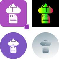 Upload Icon Design vector