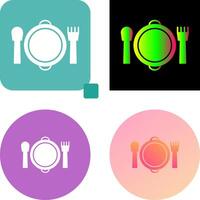 banquete icono diseño vector