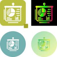 Presentation Icon Design vector