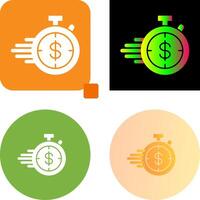 Timer Icon Design vector