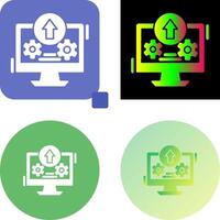 Upload Icon Design vector