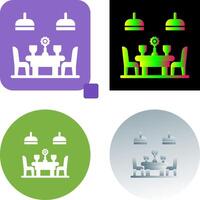 Table Icon Design vector