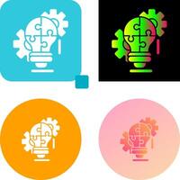 Problem Solving Icon Design vector