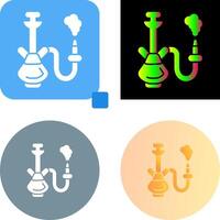 Hookah Icon Design vector