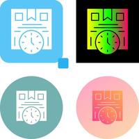 Time is Money Icon Design vector