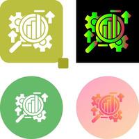 Analysis Icon Design vector