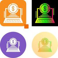 Laptop Icon Design vector