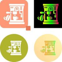 Coffee Machine Icon Design vector