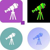 Telescope Icon Design vector