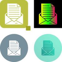 Mail Icon Design vector