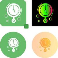 Wall Clock Icon Design vector