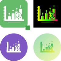Profit Icon Design vector