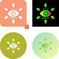 Visualization Icon Design vector