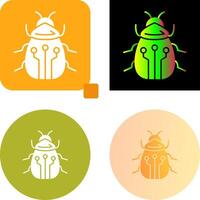 Bug Icon Design vector