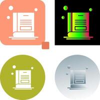 Book Icon Design vector