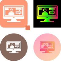 diseño de icono de internet vector