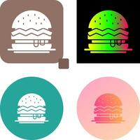 diseño de icono de hamburguesa vector