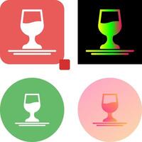 vino icono diseño vector