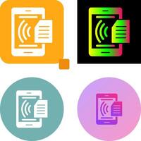 Smart Phone Icon Design vector