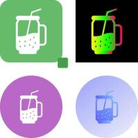 Cocktail Icon Design vector