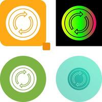 Loop Icon Design vector