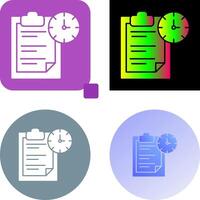 Task Management Icon Design vector