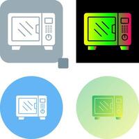 Microwave Icon Design vector