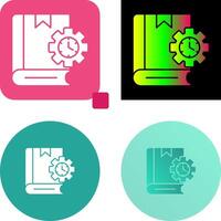 Duration Icon Design vector