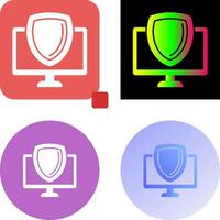 Shield Icon Design vector