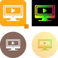 Lesson Icon Design vector