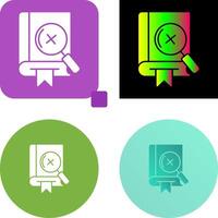 Find Icon Design vector