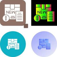 New Product Icon Design vector