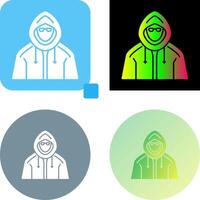 Hacker Icon Design vector