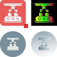 Coneyor Icon Design vector