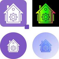 Home Automation Icon Design vector