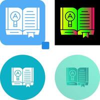 Open Book Icon Design vector