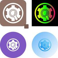 Research Icon Design vector
